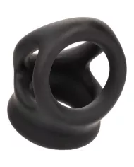 CALEXOTICS - ALPHA BAGUE DUAL CAGE NOIR CALEXOTICS - ALPHA BAGUE DUAL CAGE NOIR