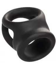 CALEXOTICS - ALPHA BAGUE DUAL CAGE NOIR CALEXOTICS - ALPHA BAGUE DUAL CAGE NOIR