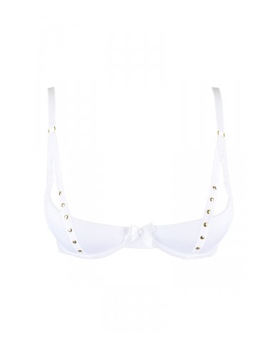 Soutien-gorge seins nus blanc V-9791 - Axami