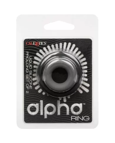 CALEXOTICS - ALPHA PROLONG LOT DE 2 BAGUE GRIS