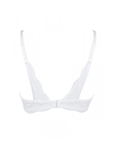 Soutien-gorge ouvert blanc V-9821 - Axami