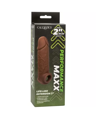 CALEXOTICS - EXTENSION PERFORMANCE MAXX LIFE-LIKE 7 PEAU MARRON