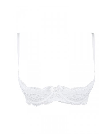 Soutien-gorge ouvert blanc V-9821 - Axami