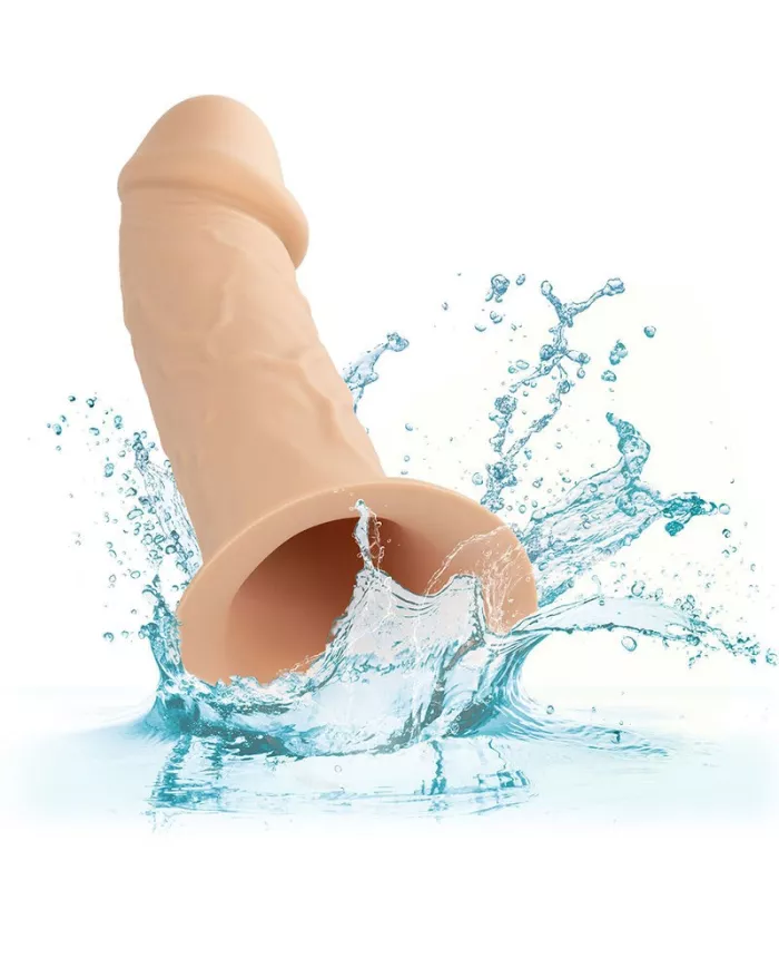 CALEXOTICS - EXTENSION PERFORMANCE MAXX RÉALISTE AVEC HARNAIS PEAU CLAIRE CALEXOTICS - EXTENSION PERFORMANCE MAXX RÉALISTE AVEC HARNAIS PEAU CLAIRE