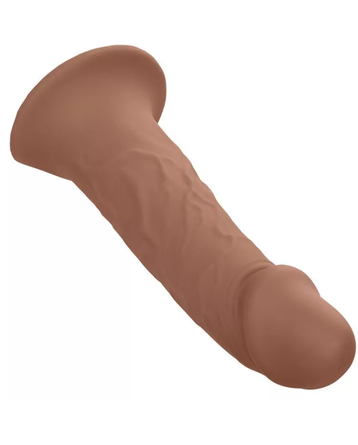 CALEXOTICS - EXTENSION PERFORMANCE MAXX RÉALISTE AVEC HARNAIS PEAU MARRON CALEXOTICS - EXTENSION PERFORMANCE MAXX RÉALISTE AVEC HARNAIS PEAU MARRON