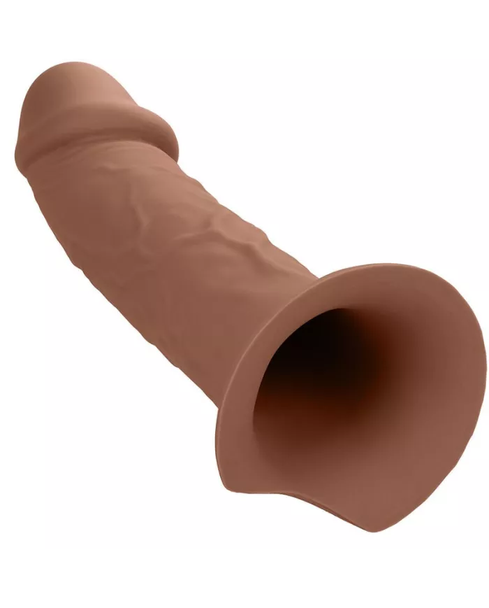 CALEXOTICS - EXTENSION PERFORMANCE MAXX RÉALISTE AVEC HARNAIS PEAU MARRON CALEXOTICS - EXTENSION PERFORMANCE MAXX RÉALISTE AVEC HARNAIS PEAU MARRON