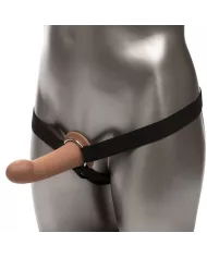 CALEXOTICS - EXTENSION PERFORMANCE MAXX AVEC HARNAIS PEAU BRUN CALEXOTICS - EXTENSION PERFORMANCE MAXX AVEC HARNAIS PEAU BRUN