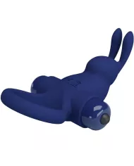 PRETTY LOVE - JIRO BAGUE LAPIN AVEC VIBRATION BLEU PRETTY LOVE - JIRO BAGUE LAPIN AVEC VIBRATION BLEU