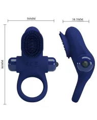 PRETTY LOVE - PALLE ANNEAU VIBRANT BLEU PRETTY LOVE - PALLE ANNEAU VIBRANT BLEU