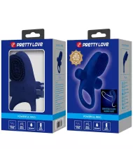 PRETTY LOVE - PALLE ANNEAU VIBRANT BLEU PRETTY LOVE - PALLE ANNEAU VIBRANT BLEU