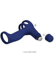 PRETTY LOVE - ANNEAU VIBRANT ELISH AVEC EXTENSION BLEU PRETTY LOVE - ANNEAU VIBRANT ELISH AVEC EXTENSION BLEU