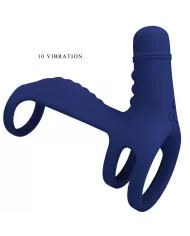 PRETTY LOVE - ANNEAU VIBRANT ELISH AVEC EXTENSION BLEU PRETTY LOVE - ANNEAU VIBRANT ELISH AVEC EXTENSION BLEU