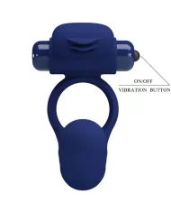 PRETTY LOVE - AJMAL ANNEAU VIBRANT AVEC PLUG BLEU PRETTY LOVE - AJMAL ANNEAU VIBRANT AVEC PLUG BLEU