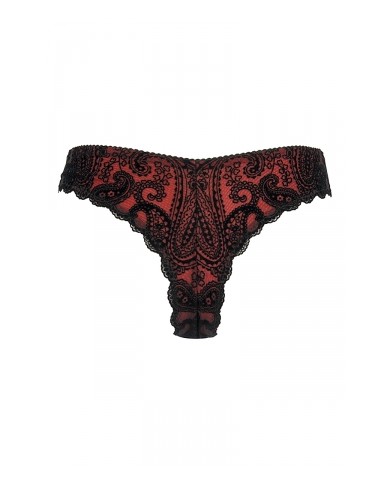 String rouge et noir  V-10048 - Axami