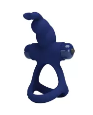 PRETTY LOVE - LUCHITO DOUBLE ANNEAU VIBRANT LAPIN BLEU PRETTY LOVE - LUCHITO DOUBLE ANNEAU VIBRANT LAPIN BLEU