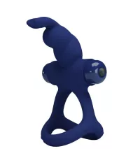 PRETTY LOVE - LUCHITO DOUBLE ANNEAU VIBRANT LAPIN BLEU PRETTY LOVE - LUCHITO DOUBLE ANNEAU VIBRANT LAPIN BLEU