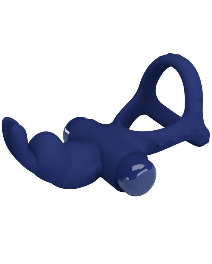 PRETTY LOVE - LUCHITO DOUBLE ANNEAU VIBRANT LAPIN BLEU PRETTY LOVE - LUCHITO DOUBLE ANNEAU VIBRANT LAPIN BLEU