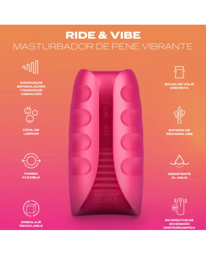 DUREX - MASTURBATEUR VIBRATEUR TOY RIDE & VIBE