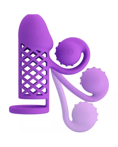 ROMANCE - HARDEN MANCHE PROLONGÉE POURPRE