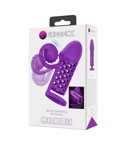 ROMANCE - HARDEN MANCHE PROLONGÉE POURPRE