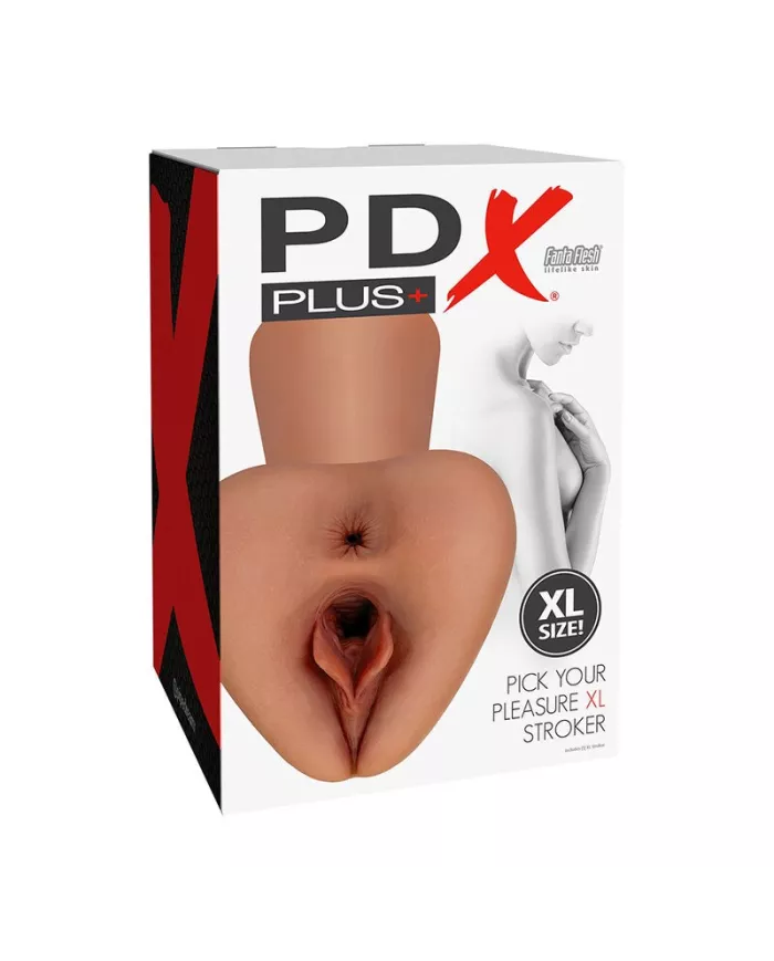PDX PLUS - PICK YOUR PLEASURE XL STROKER RÉALISTE MARRON PDX PLUS - PICK YOUR PLEASURE XL STROKER RÉALISTE MARRON