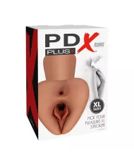 PDX PLUS - PICK YOUR PLEASURE XL STROKER RÉALISTE MARRON PDX PLUS - PICK YOUR PLEASURE XL STROKER RÉALISTE MARRON