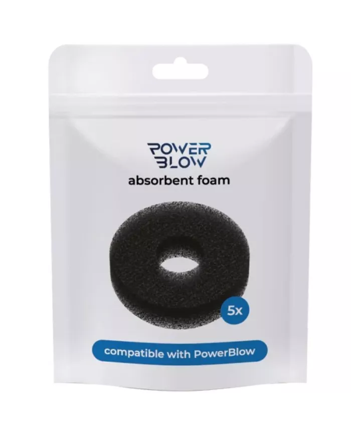KIIROO - POWER BLOW MOUSSE ABSORBANTE LOT DE 5 KIIROO - POWER BLOW MOUSSE ABSORBANTE LOT DE 5