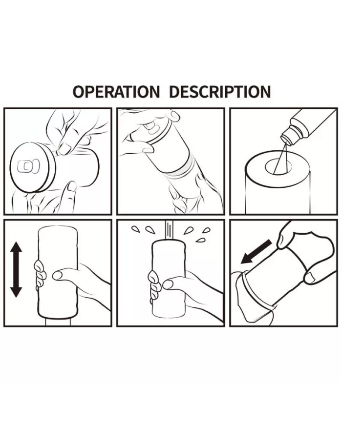 PRETTY LOVE - MASTURBATEUR POUR HOMME MODÈLE 1 PRETTY LOVE - MASTURBATEUR POUR HOMME MODÈLE 1