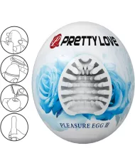 PRETTY LOVE - MASTURBATEUR POUR HOMME BLANC D'OEUF PRETTY LOVE - MASTURBATEUR POUR HOMME BLANC D'OEUF