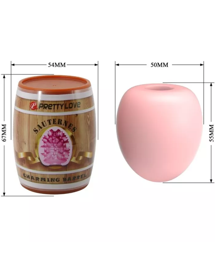 PRETTY LOVE - MASTURBATEUR POUR HOMME OEUF ROSE MODÈLE 2 PRETTY LOVE - MASTURBATEUR POUR HOMME OEUF ROSE MODÈLE 2
