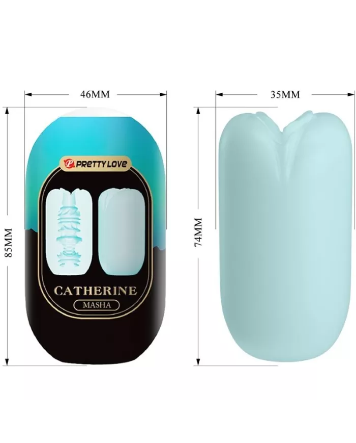 PRETTY LOVE - MASTURBATEUR POUR HOMME MASHA BLEU PRETTY LOVE - MASTURBATEUR POUR HOMME MASHA BLEU