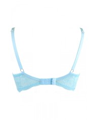 Soutien-gorge dentelle bleu V-10131 - Axami