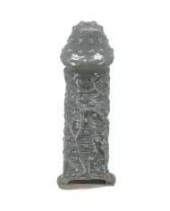 PRETTY LOVE - Agrandisseur de pénis réaliste et manchon retardateur modèle 2 gris