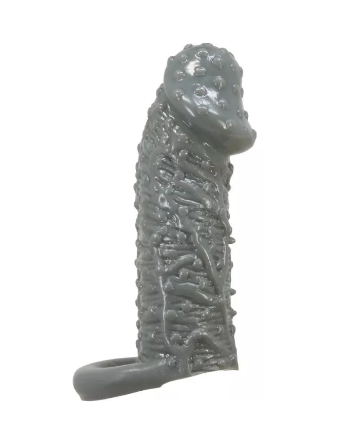 PRETTY LOVE - Agrandisseur de pénis réaliste et manchon retardateur modèle 2 gris PRETTY LOVE - Agrandisseur de pénis réaliste et manchon retardateur modèle 2 gris