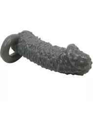 PRETTY LOVE - Agrandisseur de pénis réaliste et manchon retardateur modèle 2 gris PRETTY LOVE - Agrandisseur de pénis réaliste et manchon retardateur modèle 2 gris