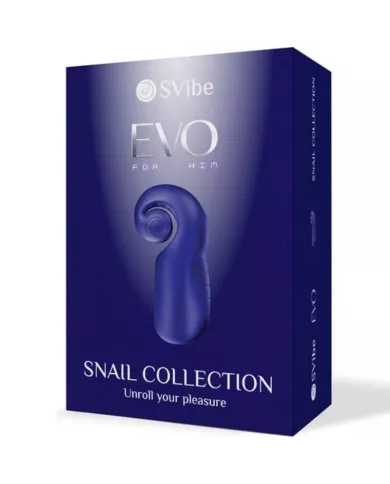 SNAIL VIBE - EVO POUR LUI MASTURBATEUR HOMME SLIDE NROLL BLEU FONCÉ SNAIL VIBE - EVO POUR LUI MASTURBATEUR HOMME SLIDE NROLL BLEU FONCÉ