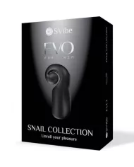 SNAIL VIBE - EVO POUR LUI MASTURBATEUR HOMME SLIDE NROLL NOIR