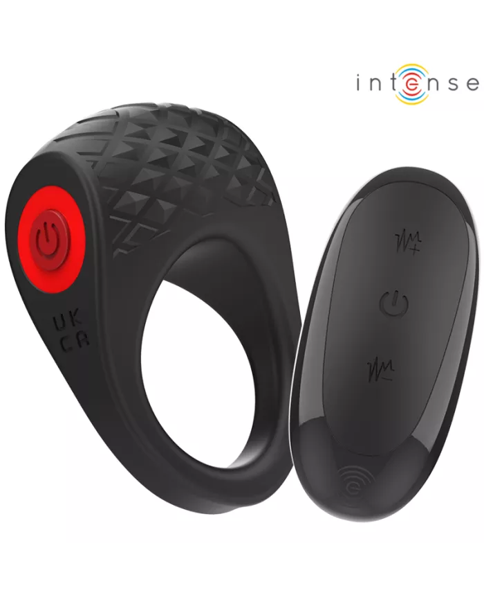 INTENSE - CLOVER VIBRATEUR ANNEAU PÉNIS 10 VIBRATIONS NOIR