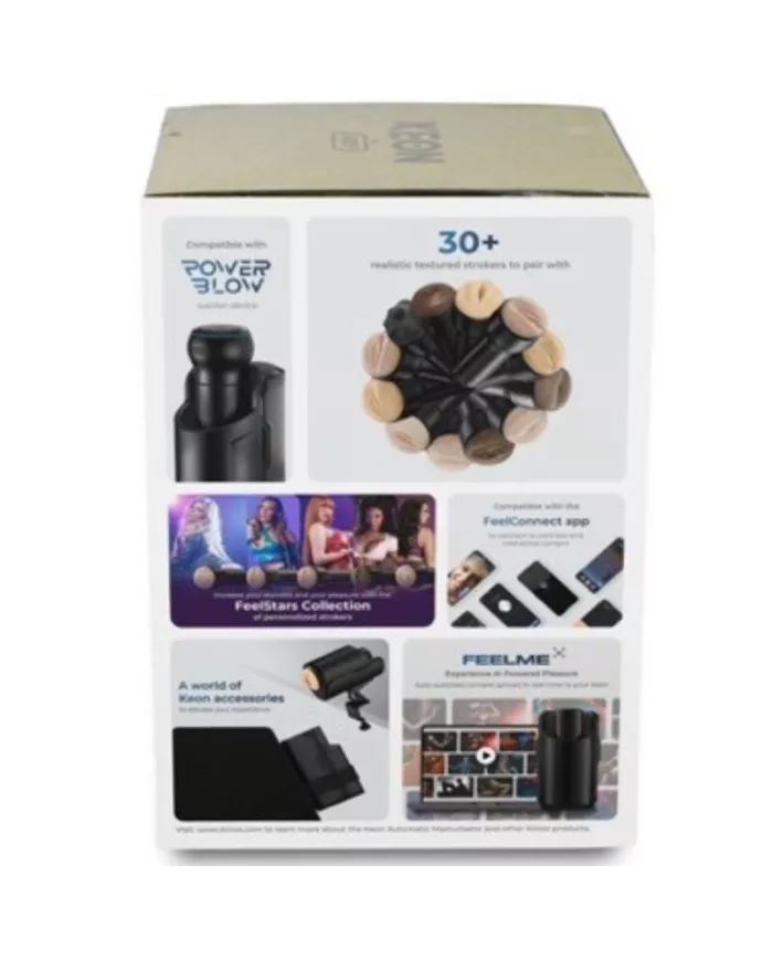 KIIROO - ENSEMBLE COMBO KEON PAR KIIROO + FEEL STROKER NOIR