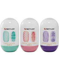 PRETTY LOVE - CUPID X 18 MASTURBATEURS POUR HOMMES DIFFÉRENTES TEXTURES