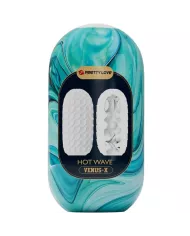 PRETTY LOVE - MASTURBATEUR POUR HOMME EN SILICONE HOT WAVE BLANC