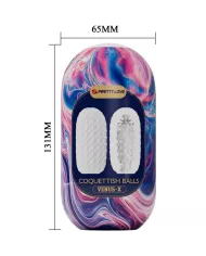 PRETTY LOVE - COQUETTISH BALLS MASTURBATEUR HOMME EN SILICONE BLANC PRETTY LOVE - COQUETTISH BALLS MASTURBATEUR HOMME EN SILICONE BLANC