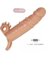 PRETTY LOVE - CONNOR MANCHON DE PÉNIS + STIMULATEUR DE CLITORIS CHAIR PRETTY LOVE - CONNOR MANCHON DE PÉNIS + STIMULATEUR DE CLITORIS CHAIR