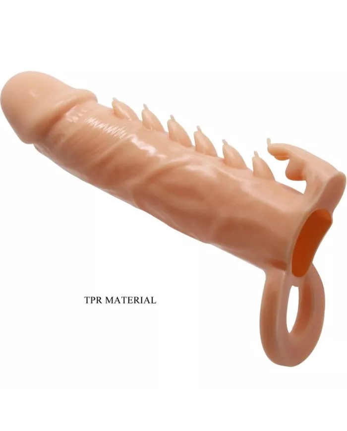 PRETTY LOVE - EMMIT MANCHON POUR PÉNIS + STIMULATEUR DE CLITORIS CHAIR PRETTY LOVE - EMMIT MANCHON POUR PÉNIS + STIMULATEUR DE CLITORIS CHAIR