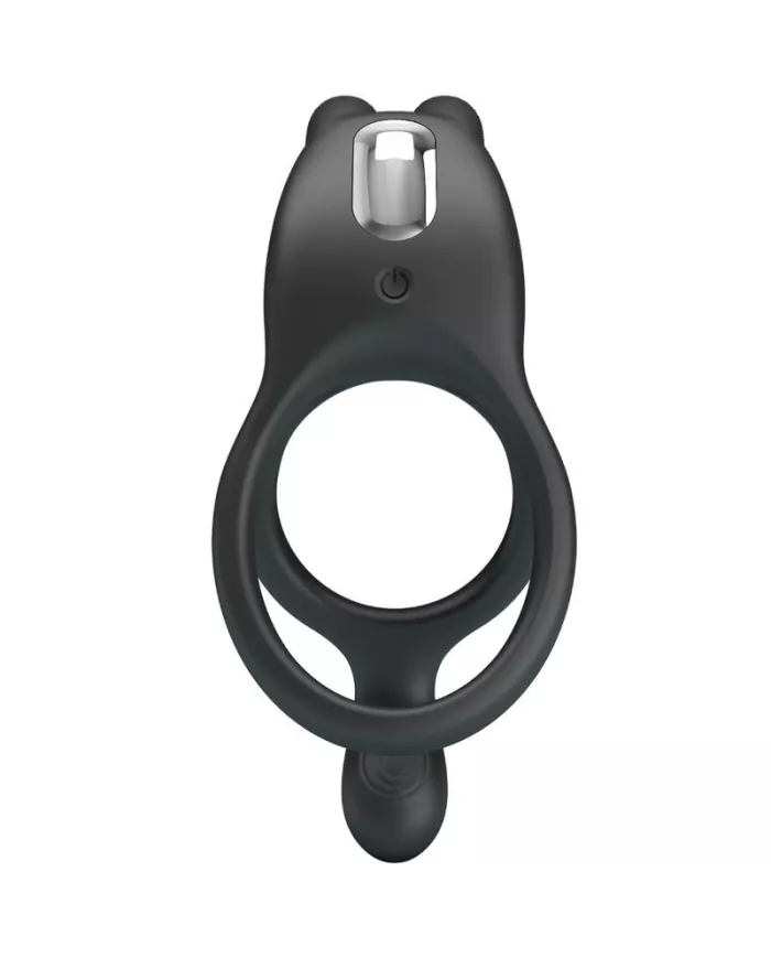 PRETTY LOVE - SETH DOUBLE ANNEAU VIBRANT LAPIN 7 VIBRATIONS NOIR PRETTY LOVE - SETH DOUBLE ANNEAU VIBRANT LAPIN 7 VIBRATIONS NOIR