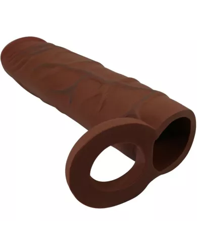 PRETTY LOVE - MANCHON DE PÉNIS KAILE AVEC EXTENSION DE 2,5 CM MULATTO