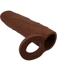 PRETTY LOVE - MANCHON DE PÉNIS KAILE AVEC EXTENSION DE 2,5 CM MULATTO PRETTY LOVE - MANCHON DE PÉNIS KAILE AVEC EXTENSION DE 2,5 CM MULATTO