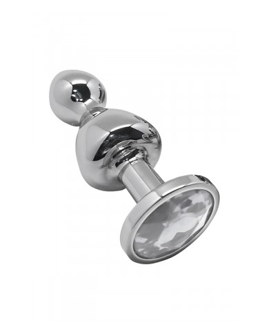 Plug bijou Lollypop transparent L - Wooomy