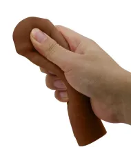 PRETTY LOVE - MANCHON DE PÉNIS NILE AVEC EXTENSION DE 2,5 CM MULÂTRE