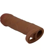 PRETTY LOVE - MANCHON DE PÉNIS POUR OIGNON AVEC EXTENSION DE 2,5 CM MULATTO PRETTY LOVE - MANCHON DE PÉNIS POUR OIGNON AVEC EXTENSION DE 2,5 CM MULATTO